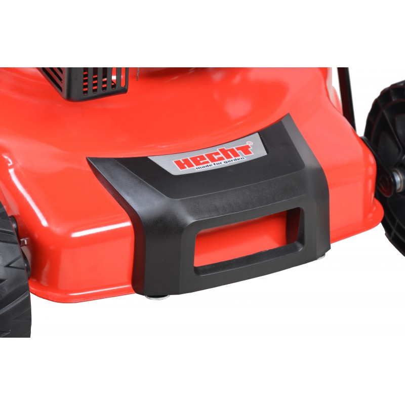 Masina de tuns iarba HECHT 546, motor benzina 4T, 3.4 CP, 139 CC, latime lucru 46 cm, inaltime taiere 25-70 mm, volum cos colector 65 litri
