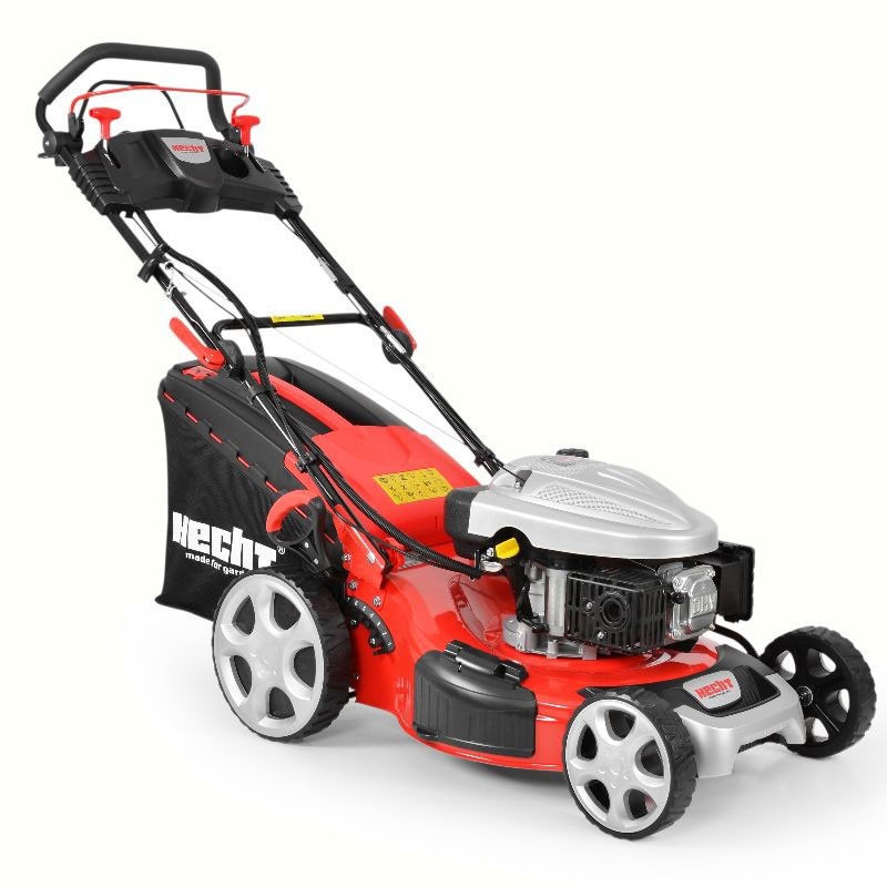 Masina de tuns iarba HECHT 5534 SWE 5in1 HECHT5534SWE5IN1, motor benzina, putere 6 CP, latime lucru 51 cm, pornire electrica