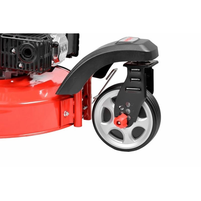 Masina de tuns iarba pe 3 roti HECHT 5563 SXE 5in1 HECHT5563SXE, motor benzina, putere 4.9 CP, latime de lucru 56 cm, pornire electrica