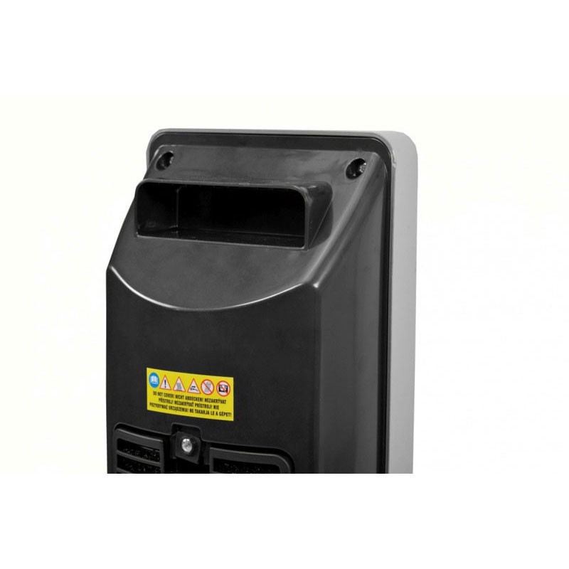 Termosuflanta electrica HECHT 3610, cu display led si telecomanda, putere 2000 W, debit aer cald 80 mc/h, 6825 BTU/h