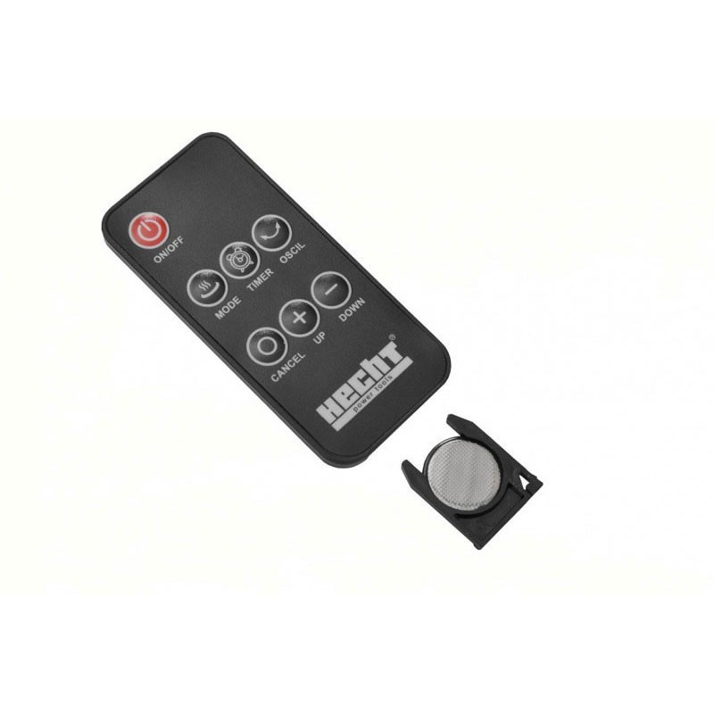 Termosuflanta electrica HECHT 3610, cu display led si telecomanda, putere 2000 W, debit aer cald 80 mc/h, 6825 BTU/h