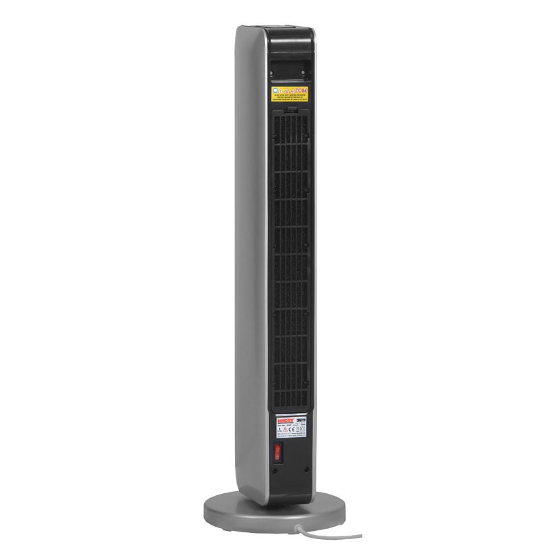 Termosuflanta electrica HECHT 3611, cu display led si telecomanda, putere 2200 W, temperatura incalzire maxima a aerului 130 C