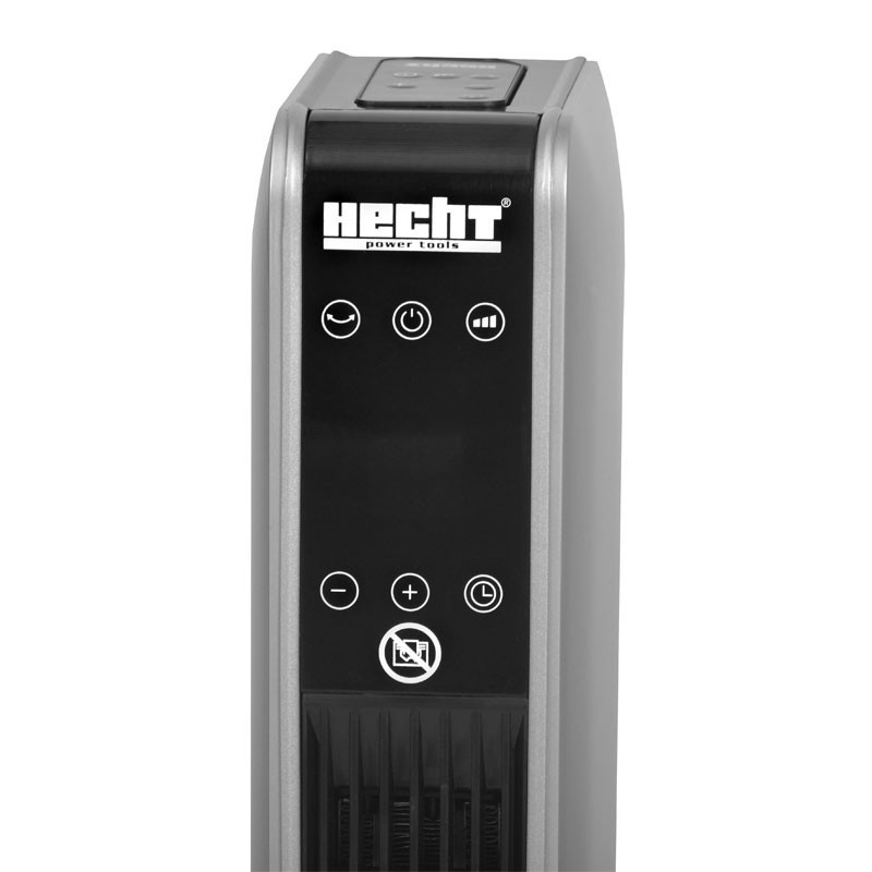 Termosuflanta electrica HECHT 3611, cu display led si telecomanda, putere 2200 W, temperatura incalzire maxima a aerului 130 C