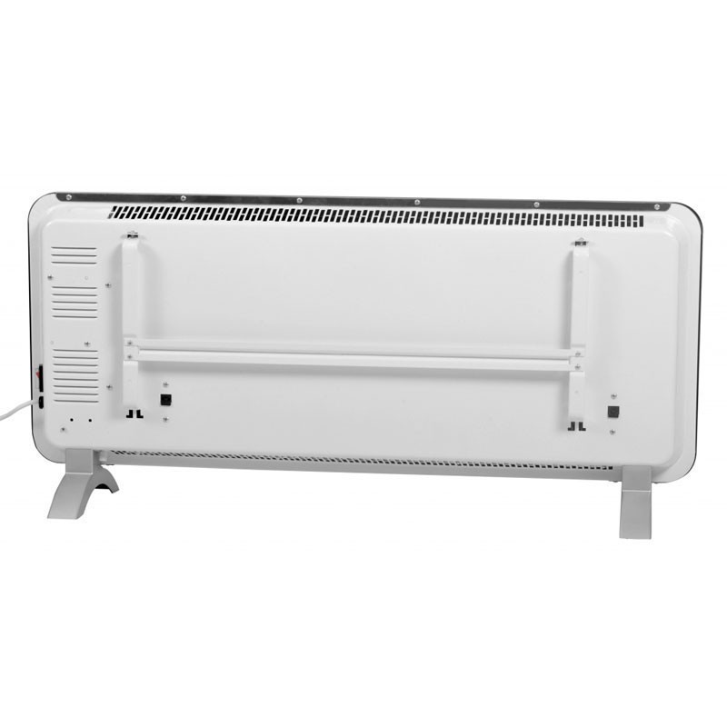 Incalzitor electric HECHT 3522, cu display led si telecomanda, putere 2000 W, capacitate 50 mc, zona incalzita 20 - 25 mp