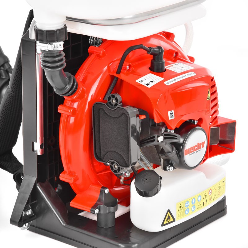 Atomizor pe benzina HECHT 443, putere motor 2 CP, volum rezervor 14 litri, raza de actiune 12 m