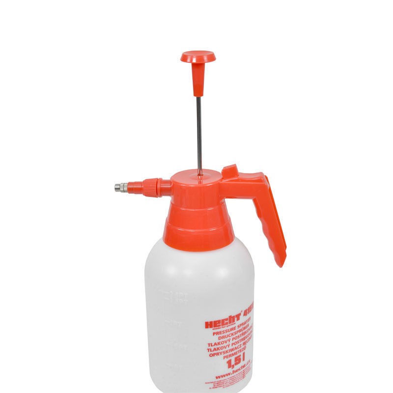 Pulverizator manual HECHT 415 V, volum rezervor 1.5 litri, presiune 3 bar, jet ajustabil