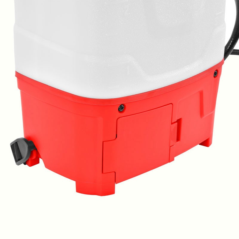 Pulverizator cu acumulator HECHT 9415, volum rezervor 15 litri, compatibil cu acumulatori 2.5, 4.0, 5.0 Ah, fara acumulator si fara incarcator