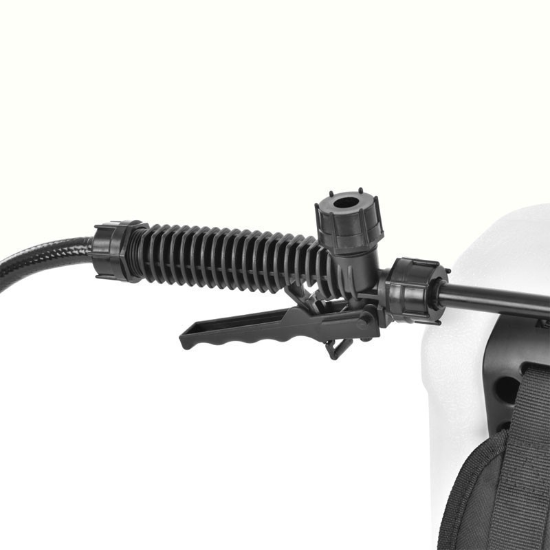 Pulverizator cu acumulator HECHT 9415, volum rezervor 15 litri, compatibil cu acumulatori 2.5, 4.0, 5.0 Ah, fara acumulator si fara incarcator