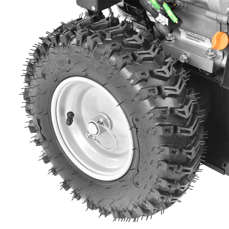 Freza de zapada pe benzina HECHT 9555SE, putere 5.5 CP, capacitate cilindrica 196 cmc, latime de lucru 56 cm