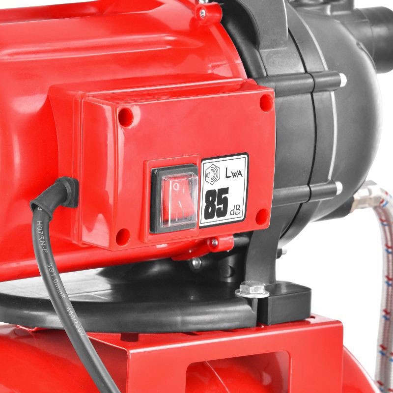 Hidrofor HECHT 3800, putere 800 W, volum butelie 20 litri, inaltime refulare 38 m, adancime aspiratie 8 m