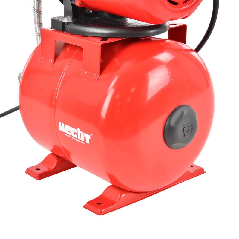 Hidrofor HECHT 3101 INOX, putere 1000 W, inaltime refulare 44 m, presiune maxima 1.5 - 3 Bar, debit apa 3500 L/h