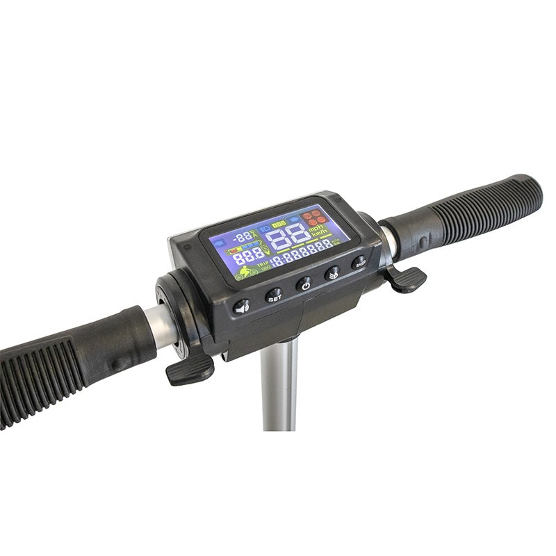 Trotineta electrica pliabila BRECKNER, BK90104, 350 W, 36 V, 78 Ah, viteza max. 25 km/h, alba