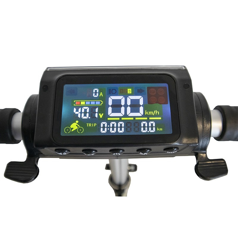 Trotineta electrica pliabila BRECKNER, BK90104, 350 W, 36 V, 78 Ah, viteza max. 25 km/h, alba