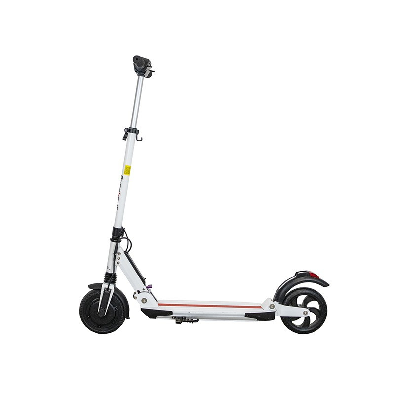Trotineta electrica pliabila BRECKNER, BK90104, 350 W, 36 V, 78 Ah, viteza max. 25 km/h, alba