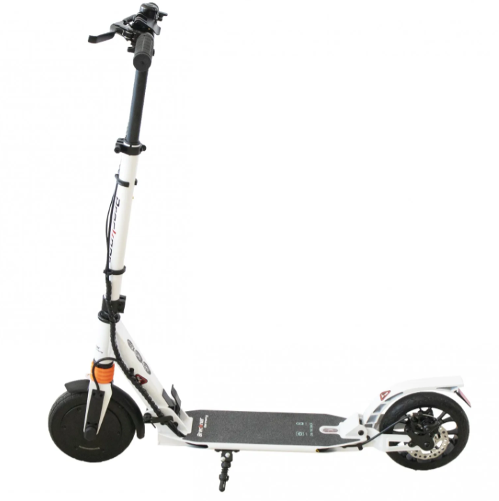 Trotineta electrica BRECKNER BK90128 TE, 120-2.6-A motor 120 W, alba, autonomie 5 km
