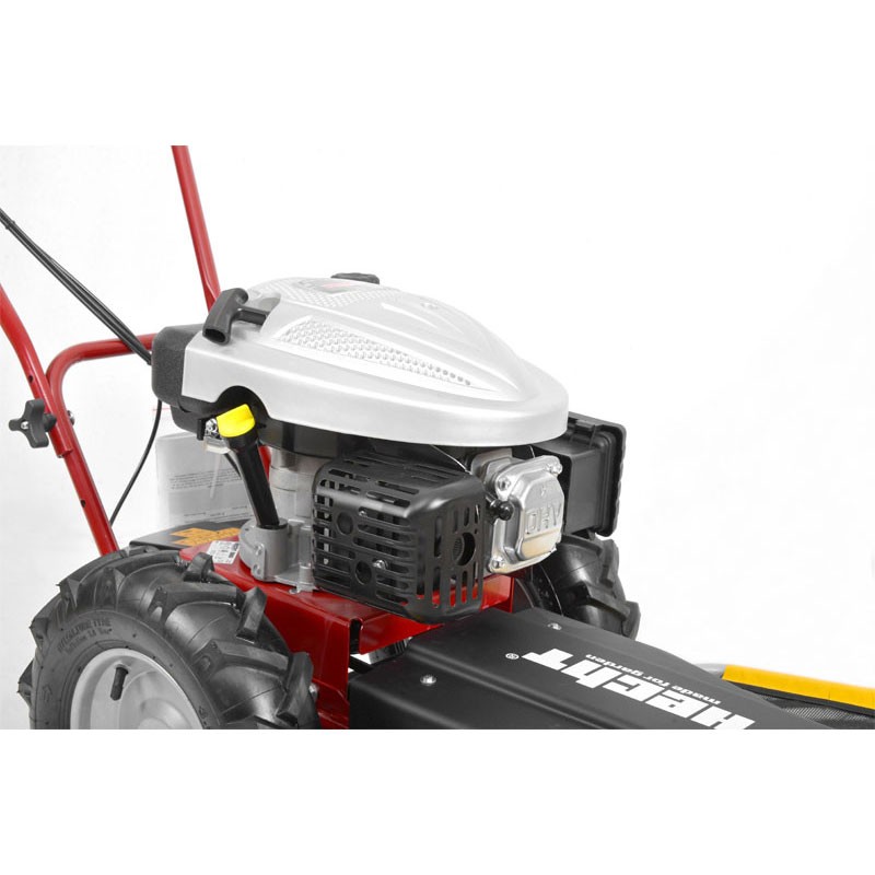 Motocoasa cu disc rotativ HECHT 5060, motor 4 timpi, capcitate cilindrica 173 CC, putere 4.9 CP, latime 60 cm
