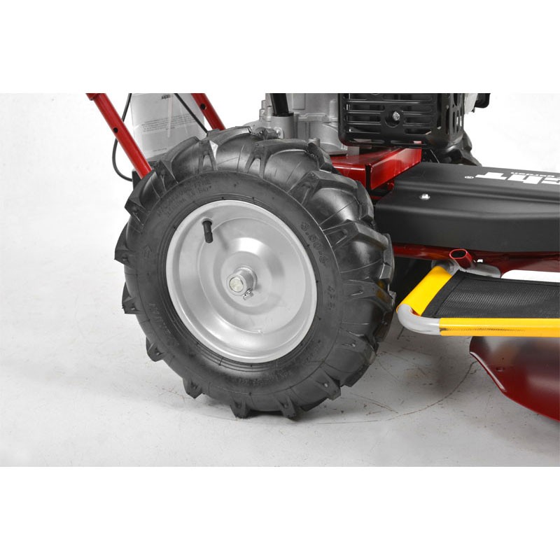 Motocoasa cu disc rotativ HECHT 5060, motor 4 timpi, capcitate cilindrica 173 CC, putere 4.9 CP, latime 60 cm