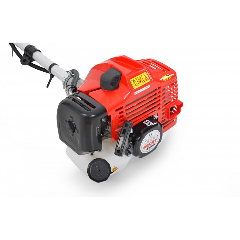 Motocoasa de umar pe benzina HECHT 142 BTS, ciclu de functionare 2 timpi, putere 2 CP, capacitate cilindrica 43 CC