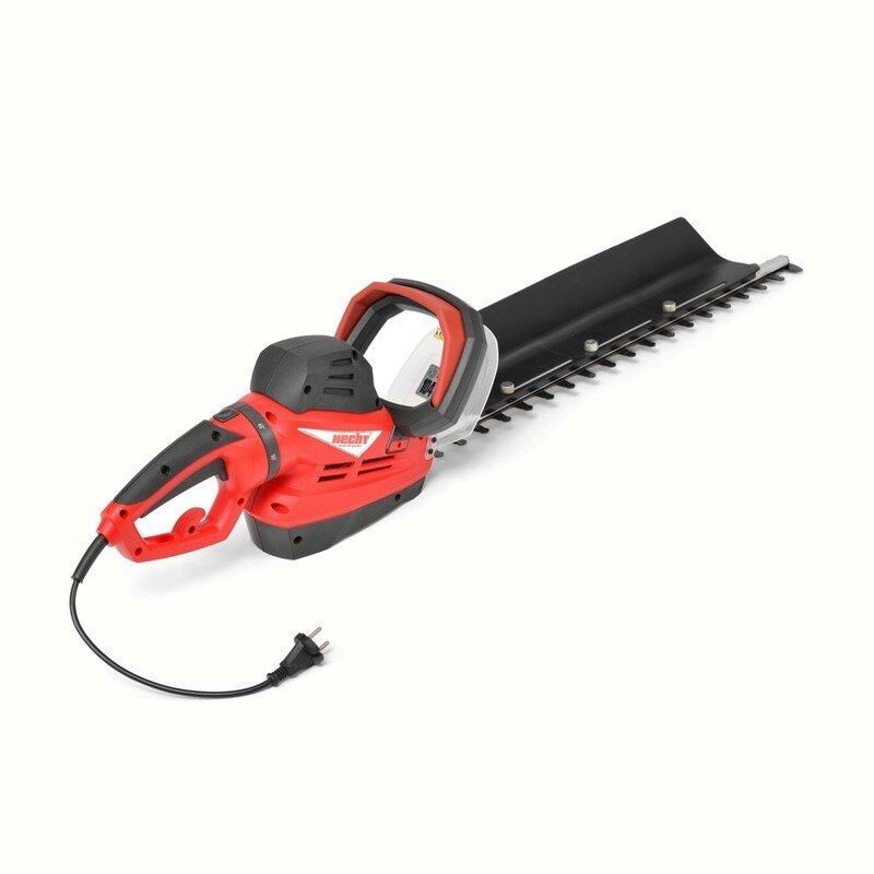 Trimmer electric pentru tuns gardul viu HECHT 611, putere motor 750 W, lungimea lamei 68 cm