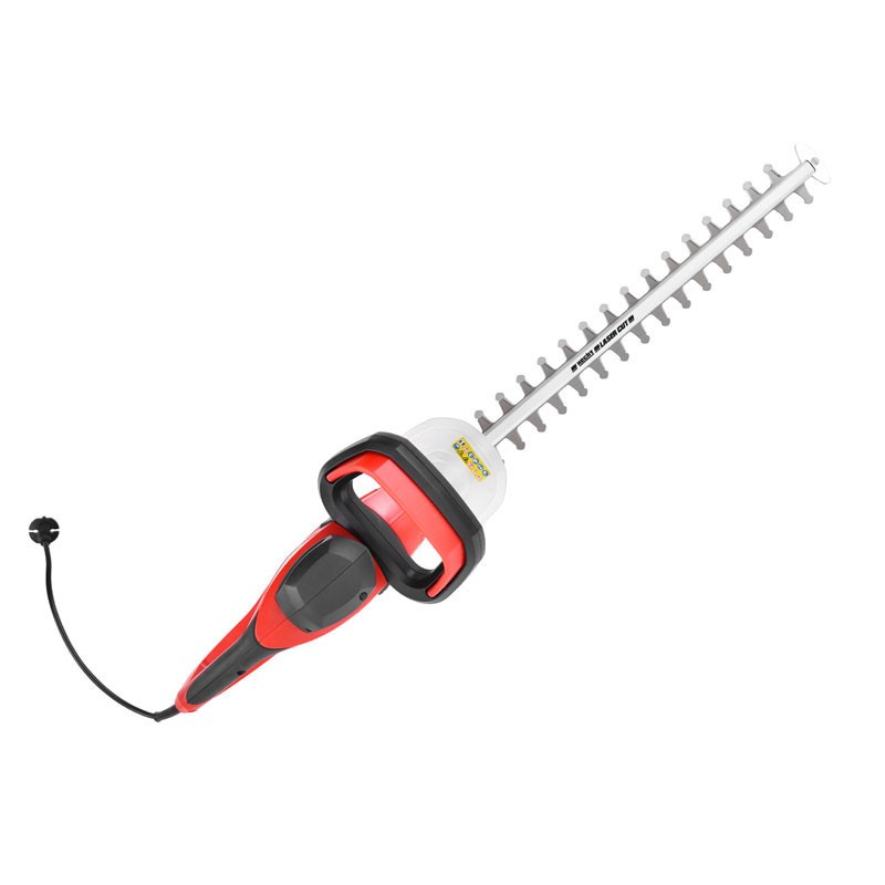 Trimmer electric pentru tuns gardul viu HECHT 655, putere motor 600 W, lungimea lamei 55 cm