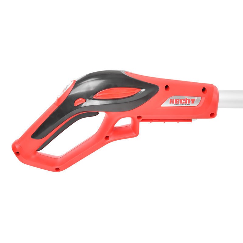 Trimmer electric pentru tuns gard viu HECHT 6025, tija telescopica, lungime lama 45 cm, acumulator Li-Ion 20 V, 2 Ah, fara acumulator, fara incarcator