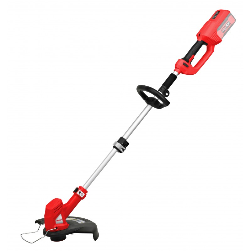 Trimmer electric pentru gazon HECHT 1040, latime de lucru 28-32 cm, acumulator Li-Ion 40 V, 4 Ah, fara acumulator si incarcator