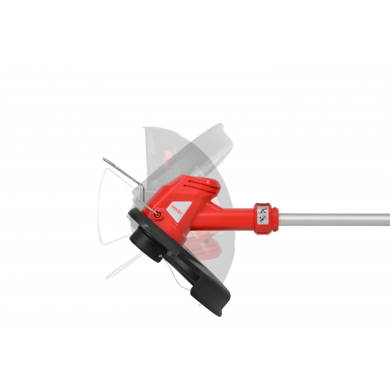Trimmer electric pentru gazon HECHT 1040, latime de lucru 28-32 cm, acumulator Li-Ion 40 V, 4 Ah, fara acumulator si incarcator