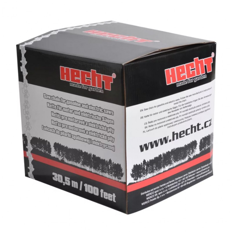 Lant pentru drujba HECHT 25Q100R, pas lant 3/8 inch, 1.5 mm, lungime 30.5 m