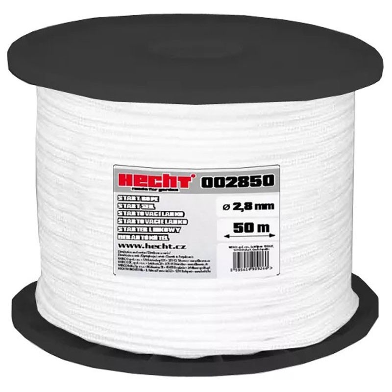 Sfoara pentru demaror HECHT 002850, diametrul 28 mm, lungime 50 m