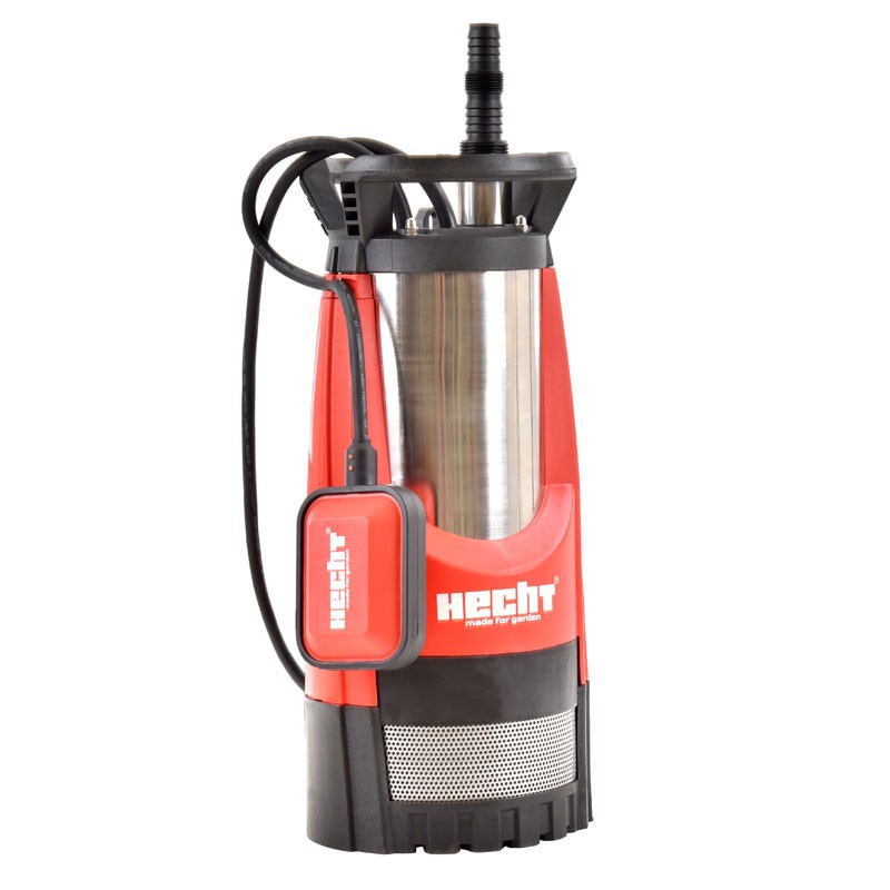 Pompa submersibila pentru apa curata HECHT 3122 Inox, putere motor 1200 W, debit maxim 6500 l/h, inaltime maxima de refulare 44 m