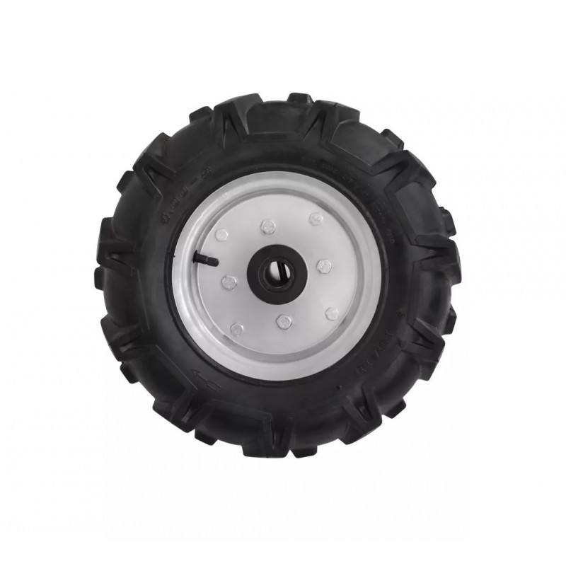 Set roti de cauciuc HECHT 8001017, 8 inch, compatibile cu motocultorul Hecht 785, 790BS