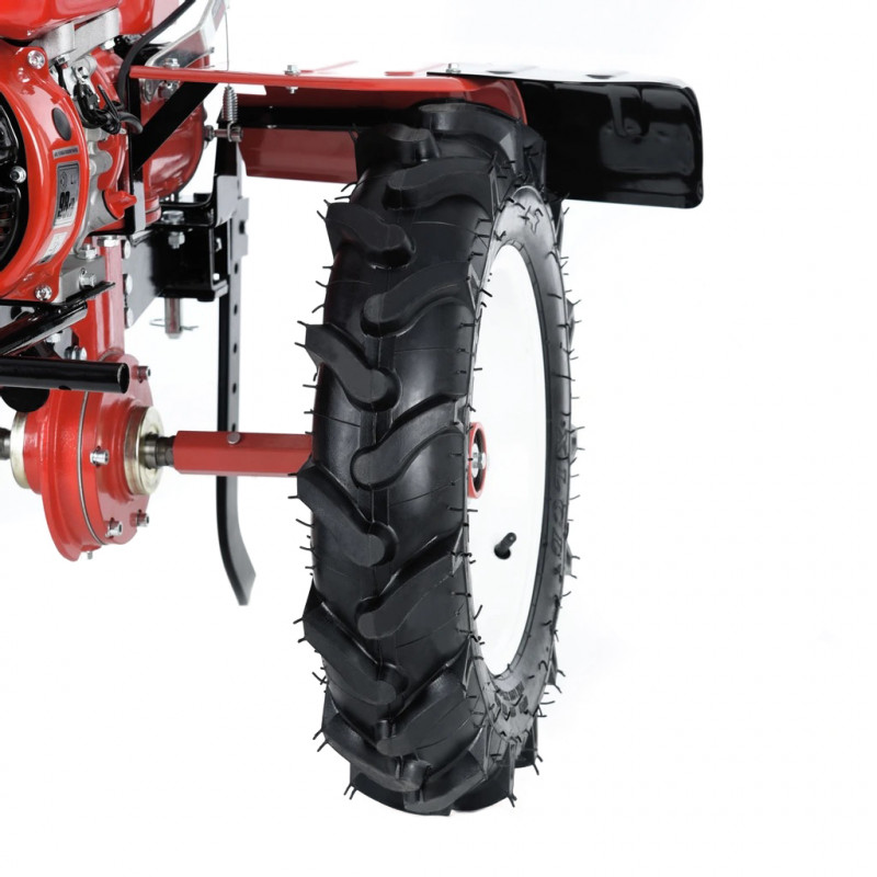 Set 2 roti pentru transport HECHT 007112, arbore cu pinion, 12 inch, accesoriu compatibil cu motocultorul Hecht 7100