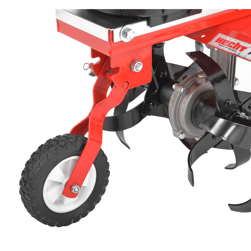 Motosapa pe benzina HECHT 761, motor 4 timpi, capacitate cilindrica 149 CC. 2.9 kW, 3.5 CP, latime de lucru 40 cm