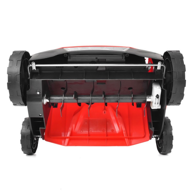 Scarificator si aerator electric HECHT 1683 2 in 1, putere motor 1600 W, sac colectare 48 litri, latime de lucru 38 cm