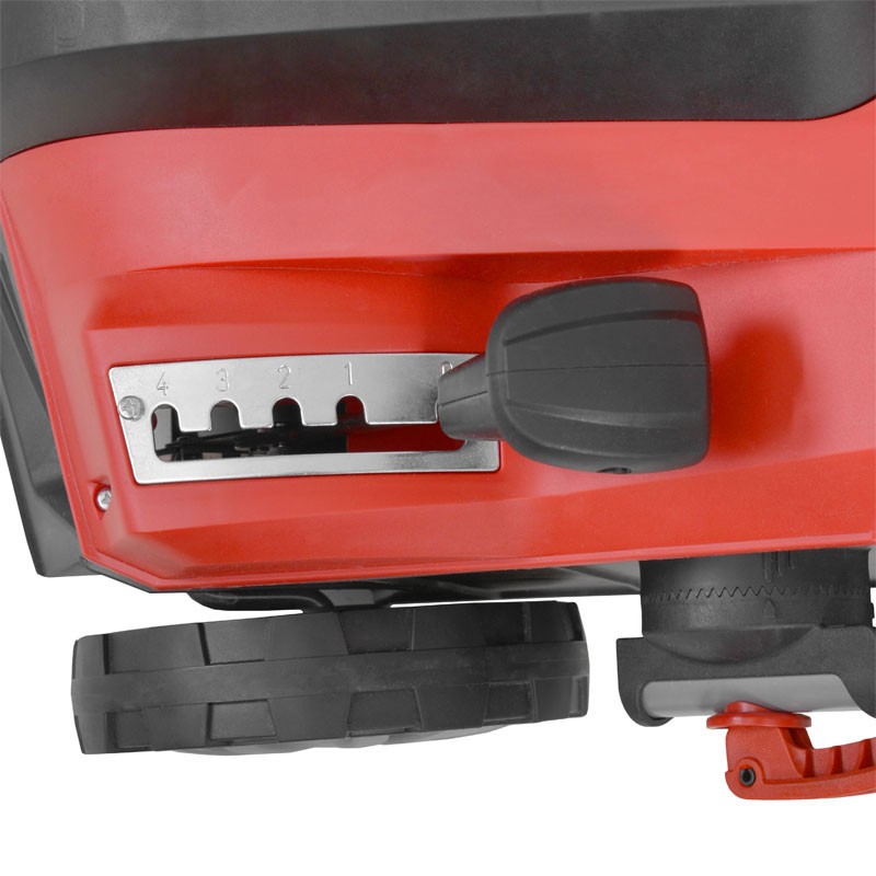 Scarificator si aerator electric HECHT 1848 2 in 1, putere motor 1800 W, sac colectare 55 litri, latime de lucru 40 cm