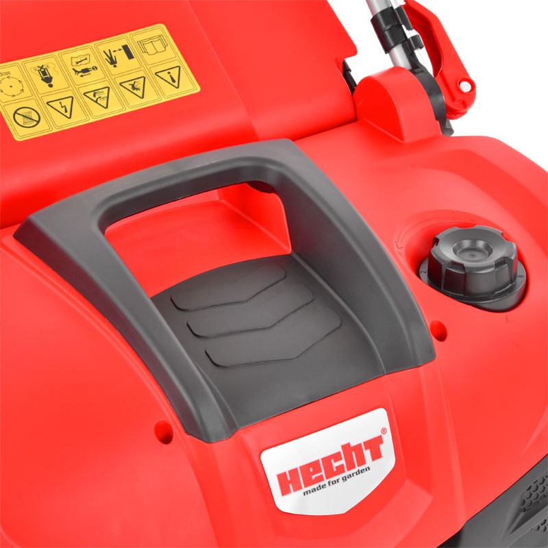 Scarificator si aerator electric HECHT 1999 2 in 1, putere motor 2000 W, sac colectare 45 litri, latime de lucru 38 cm