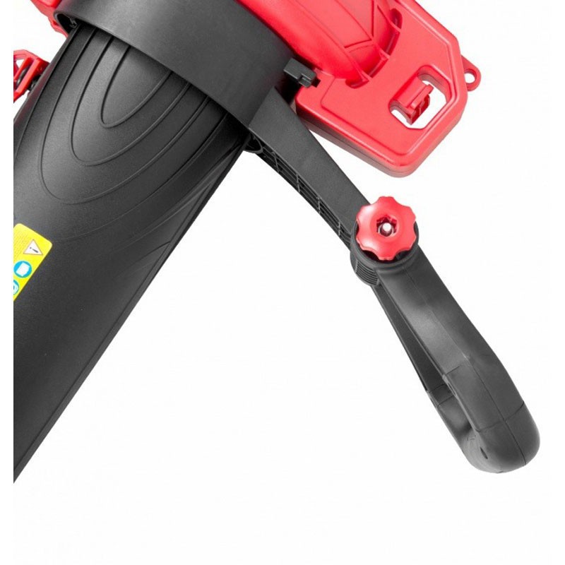 Suflanta si aspirator de frunze electrica HECHT 3303, putere motor 3000 W, volum sac colectare 45 litri