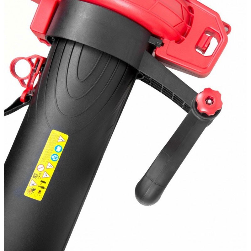 Suflanta si aspirator de frunze electrica HECHT 3303, putere motor 3000 W, volum sac colectare 45 litri