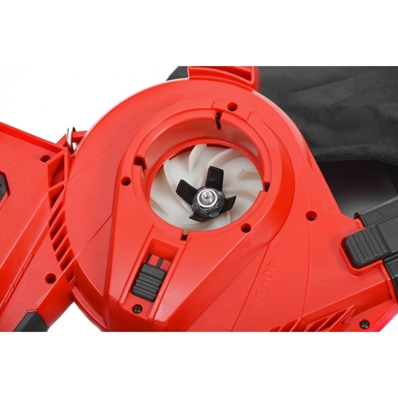 Suflanta si aspirator de frunze electrica HECHT 9440 2 in 1, volum sac 20 l, compatibil cu acumulatori DC 40 V/4 Ah, fara acumulator, fara incarcator