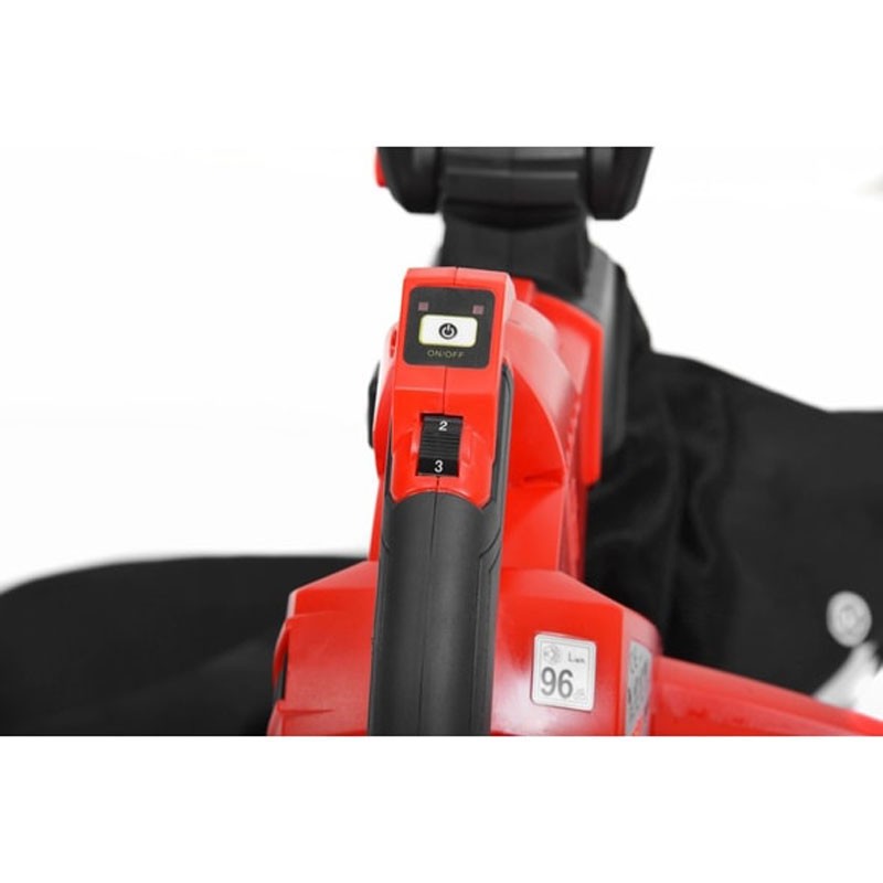 Suflanta si aspirator de frunze electrica HECHT 9440 2 in 1, volum sac 20 l, compatibil cu acumulatori DC 40 V/4 Ah, fara acumulator, fara incarcator