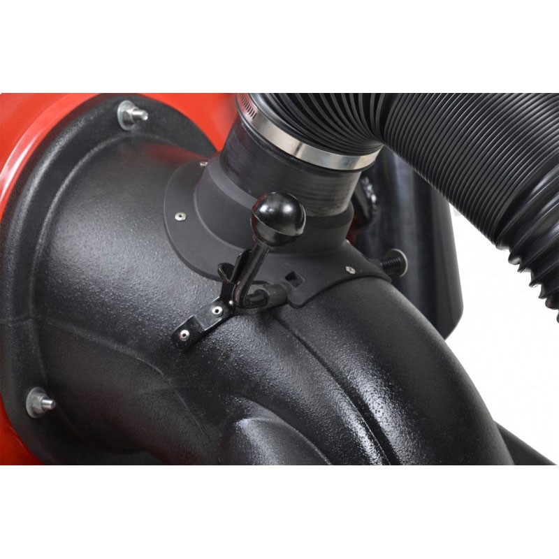 Aspirator si tocator pentru frunze HECHT 8574, motor termic 4 timpi, putere 6.5 CP, capacitate cilindrica 196 CC, volum sac colector 280 litri