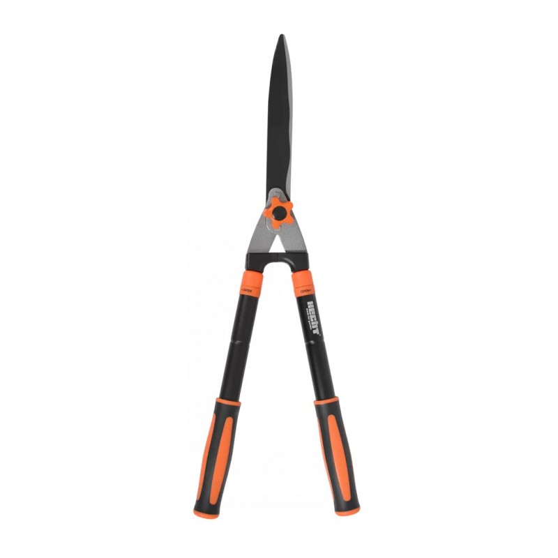 Foarfeca pentru gard viu si tufisuri HECHT 036WLG, manere telescopice, material lama metal