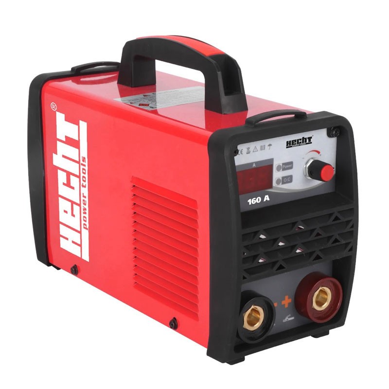 Aparat de sudura invertor HECHT 1826, procedeu sudura MMA, putere 6 kW, curent sudura 20-160 A, dimensiune electrod 1-4 mm