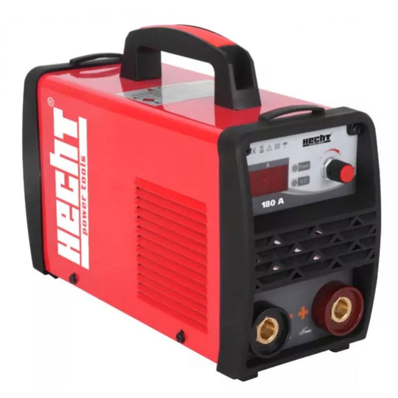 Aparat de sudura invertor HECHT 1828, procedeu sudura MMA, putere 7 kW, curent sudura 20-180 A, dimensiune electrod 1-4 mm