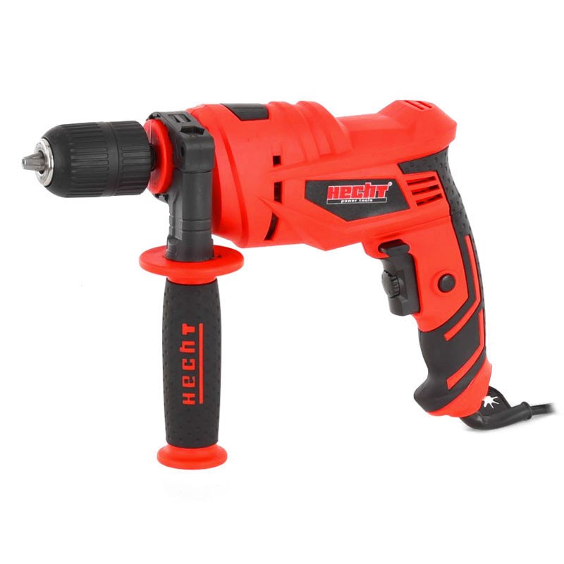 Masina de gaurit cu percutie HECHT 1072, putere motor 900 W, 3000 rpm, deschidere maxima mandrina 13 mm