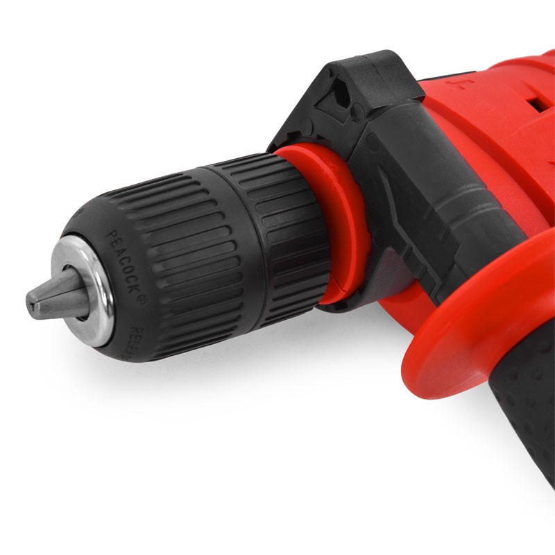Masina de gaurit cu percutie HECHT 1072, putere motor 900 W, 3000 rpm, deschidere maxima mandrina 13 mm