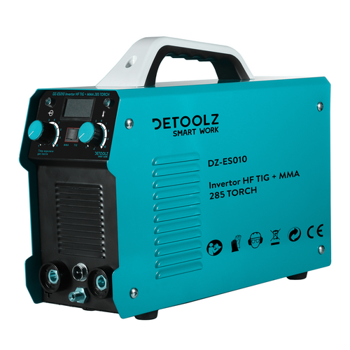 Invertor de sudura Detoolz, HF TIG MMA 285 TORCH, 7.9 kVA, 4 mm