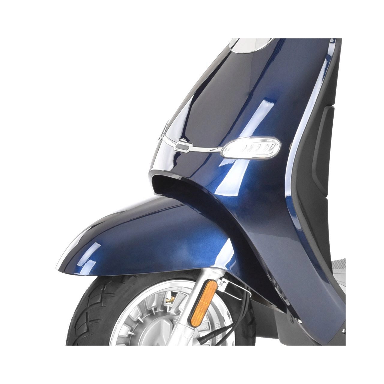 Scuter electric HECHT Citis Max Blue, scaun reglabil, cotiere, acumulator 60 V, 20 Ah, motor 800 W, viteza maxima de 25 km/h, albastru