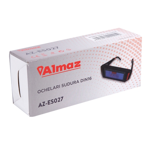 Ochelari de protectie sudura ALMAZ, AZ-ES027, DIN16 din ABS