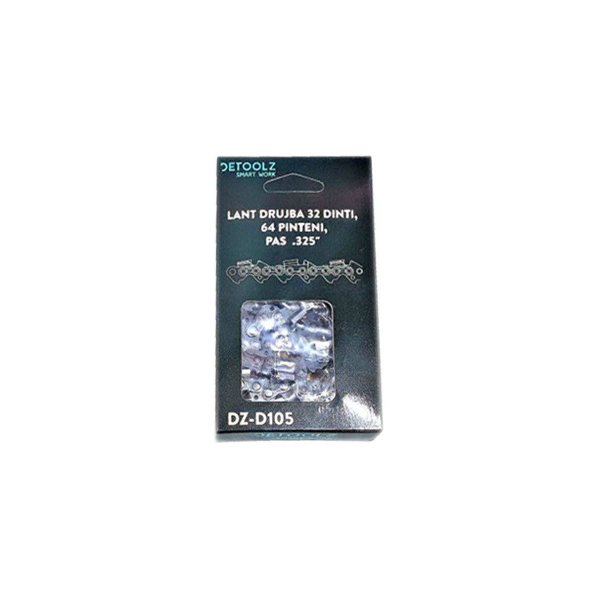 Lant drujba Detoolz, DZ-D105, pas 0.325 inch, 32 dinti, 64 pinteni, 16 inch